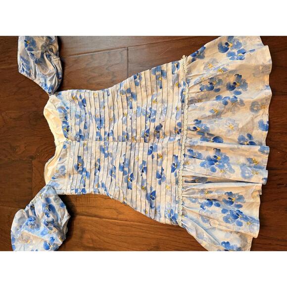 Hello Molly St Cloud Dress Blue Print - Picture 4 of 4